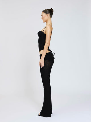 Cherie 90's Corset Mesh - Black