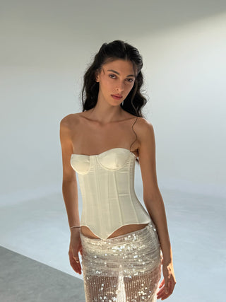 Cherie Amaia Corset - White