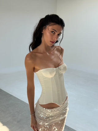 Cherie Amaia Corset - White