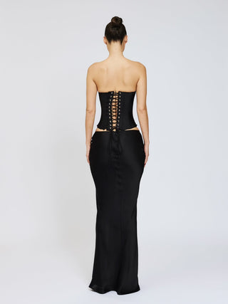 Cherie Amara Corset Top - Black