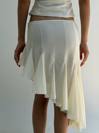 Cherie Amira Midi Skirt - Ivory
