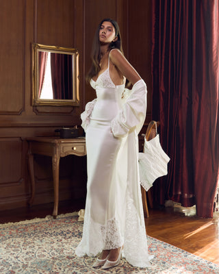Cherie Cecelia Maxi Dress - White