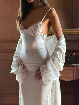 Cherie Cecelia Maxi Dress - White