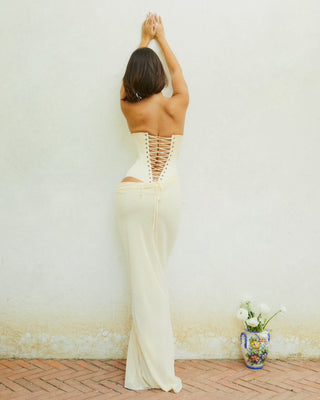 Cherie Clara Maxi Dress - Yellow