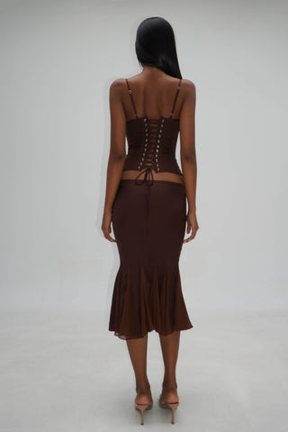 Cherie Corset Carolyn Pleated Corset