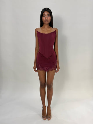 Sample Amiyah Corset Red