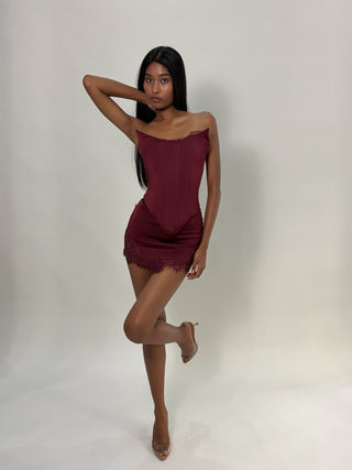 Sample Amiyah Corset Red
