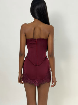 Sample Amiyah Corset Red
