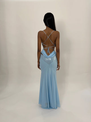 Sample Maxi Dress Blue