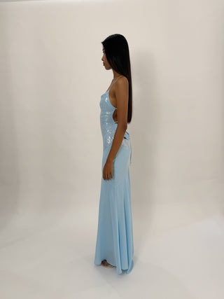 Sample Maxi Dress Blue