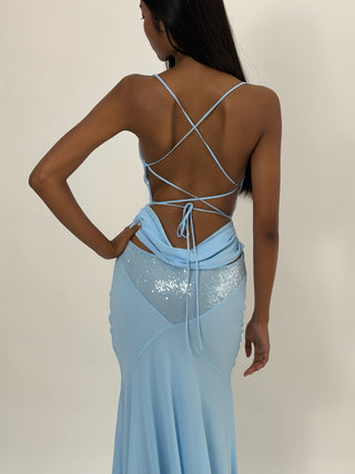 Sample Maxi Dress Blue