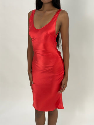Sample Midi Dress Red