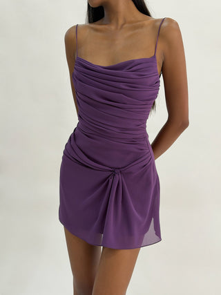 Sample Mini Dress Purple