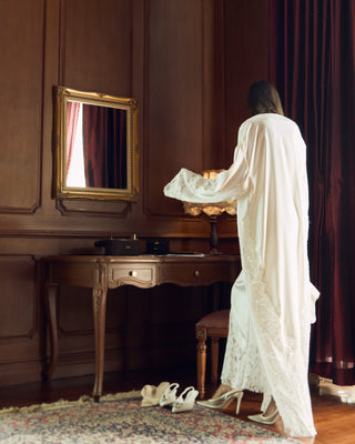 Cherie FS - PREORDER Elodie Bridal Robe - White