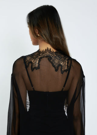 Cherie FS - PREORDER Nerina Robe - Black