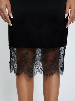 Marina Midi Skirt Black