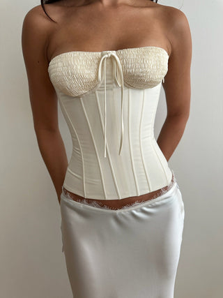 Cherie Paloma corset - ivory