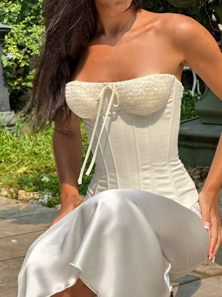 Cherie Paloma corset - ivory