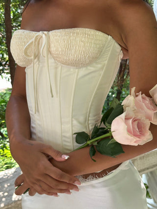 Cherie Paloma corset - ivory