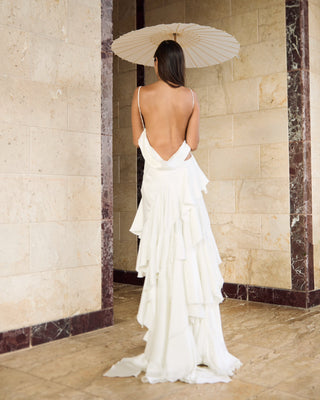 Cherie Rosalinda Maxi Dress - Ivory