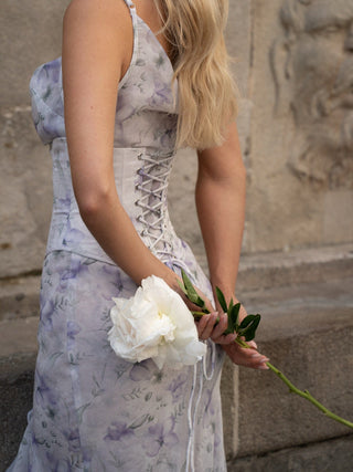 Cherie Rosario maxi dress floral
