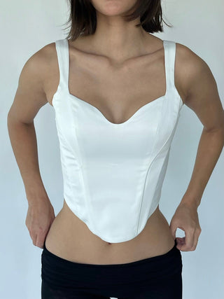 Sample Naomi Corset White