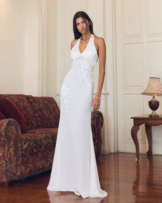 Cherie Sophia Maxi Dress - White