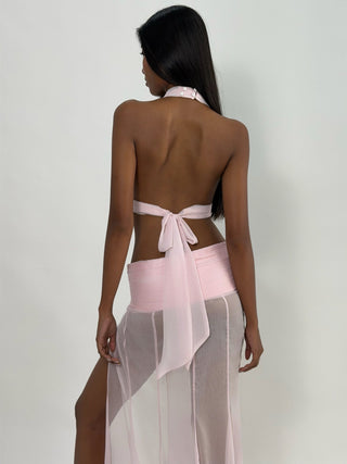 Sample Maxi Skirt Pink