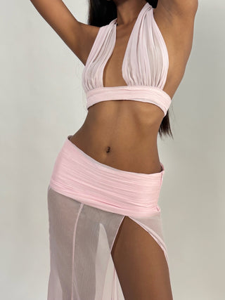 Sample Maxi Skirt Pink