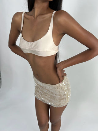 Sample Ivy Bra White