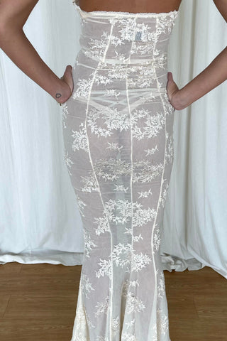 Sample Maxi Dress Ivory