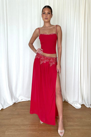 Sample Top Red