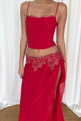 Sample Top Red