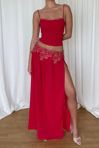 Sample Top Red