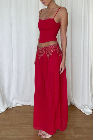 Sample Top Red