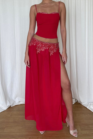 Sample Top Red