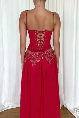 Sample Top Red