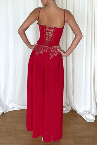 Sample Top Red