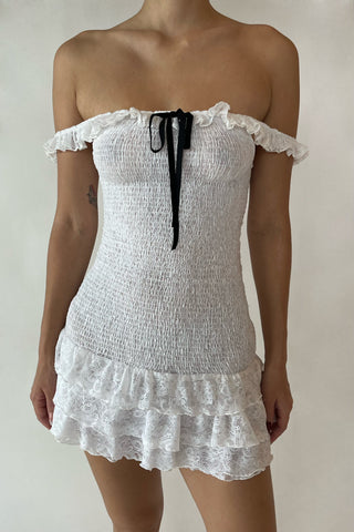 Sample Midi Dress White