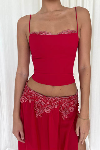 Sample Top Red