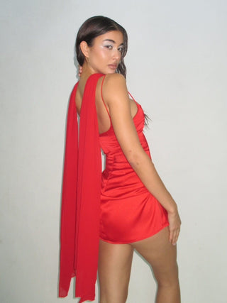 mixedgals One Size Scarf - Red